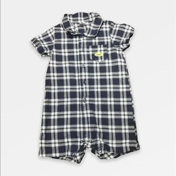 Carter's Other - 4/$20🥳 Navy Blue Short Sleeve Romper